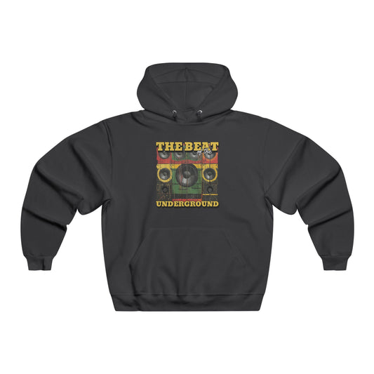 Retro Music Graphic Hooded Sweatshirt