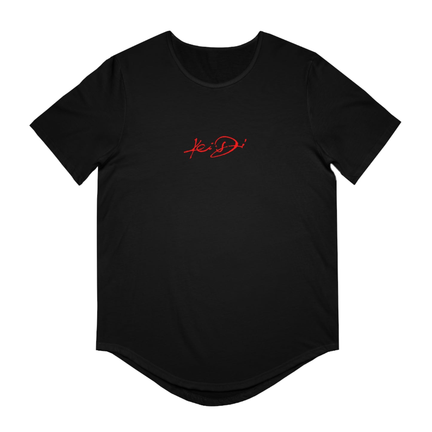 Men's  Curved Hem Tee - 'Still Ghetto' by Kei-Di