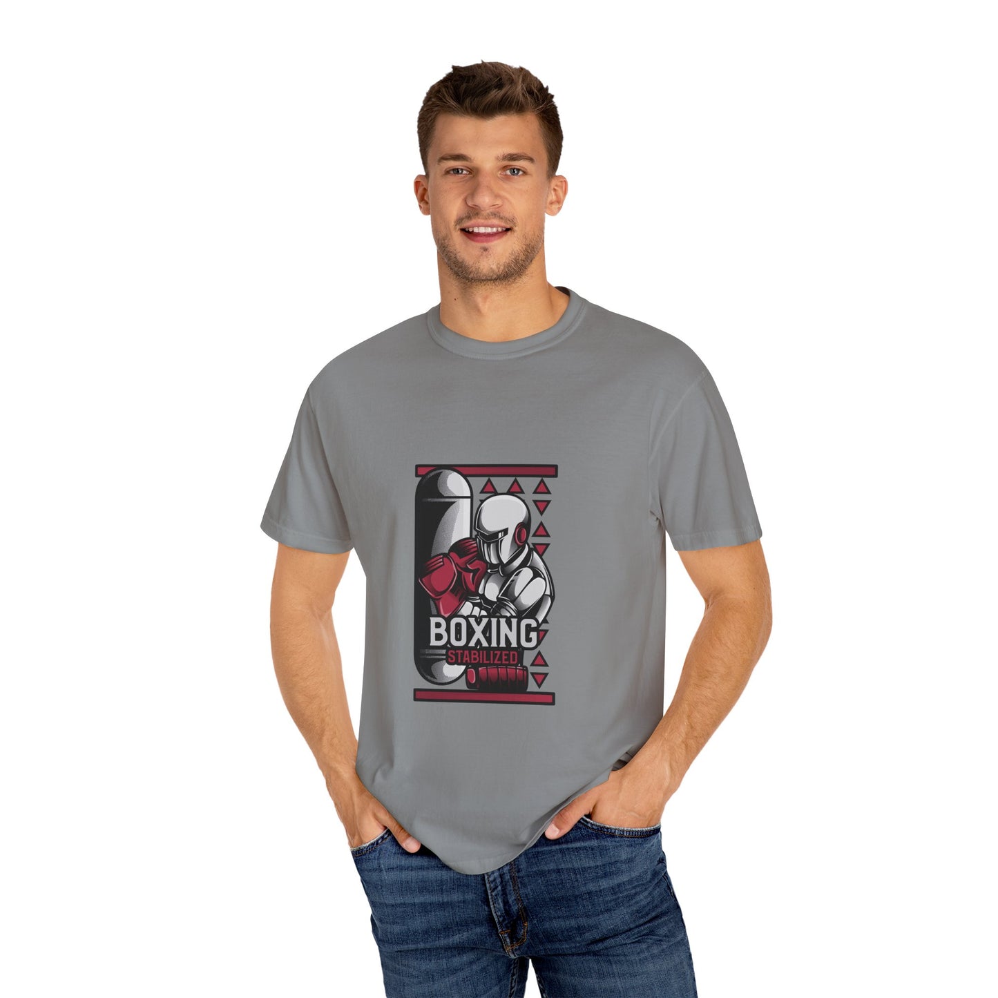 Men Boxing Stabilized T-Shirt Fighters Tee