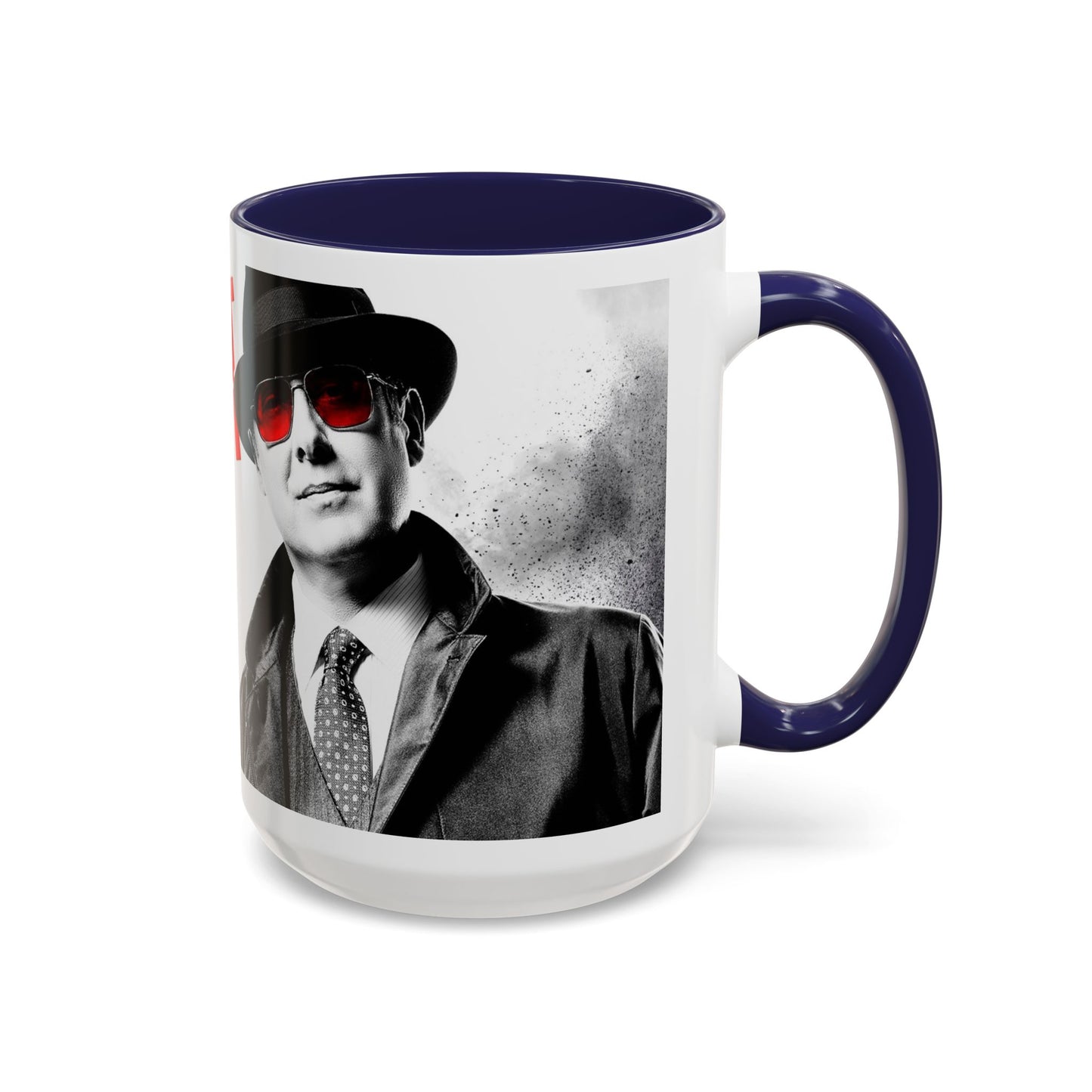 Blacklist-Inspired Accent Coffee Mug - 11oz & 15oz - Perfect Gift for Fans