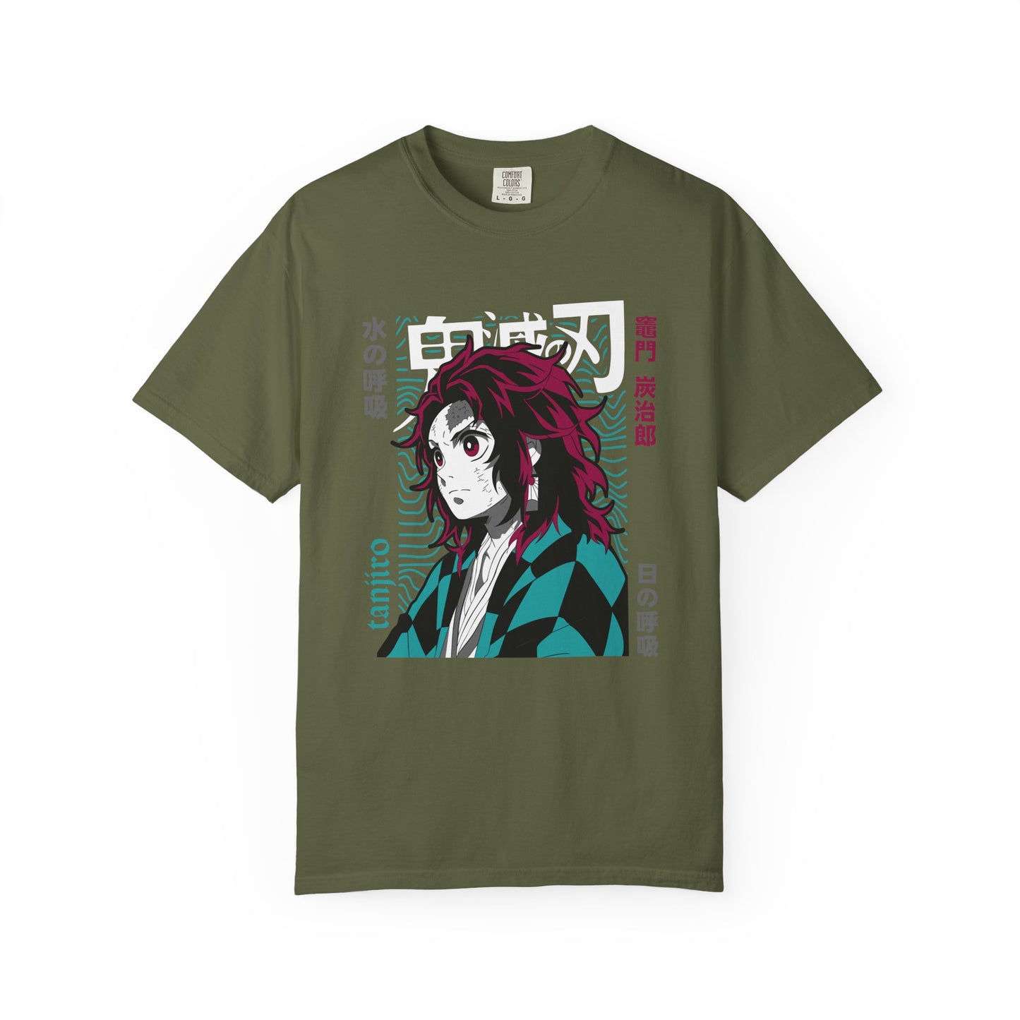 Unisex Anime-Inspired Tanjiro Design T-Shirt