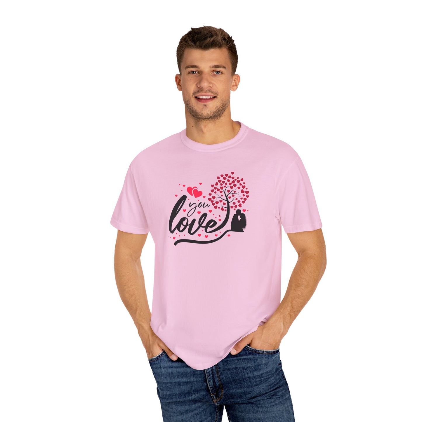 Women Love Tree T-Shirt - Heartfelt Gift for Valentine's Day & Anniversaries