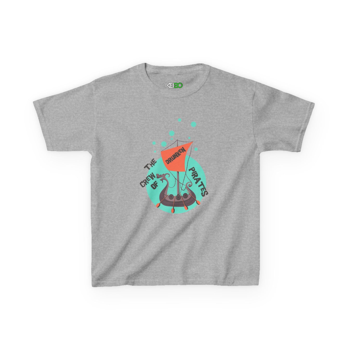 Kids T-shirt for Girls Pirate Adventure - Perfect for Young Explorers!