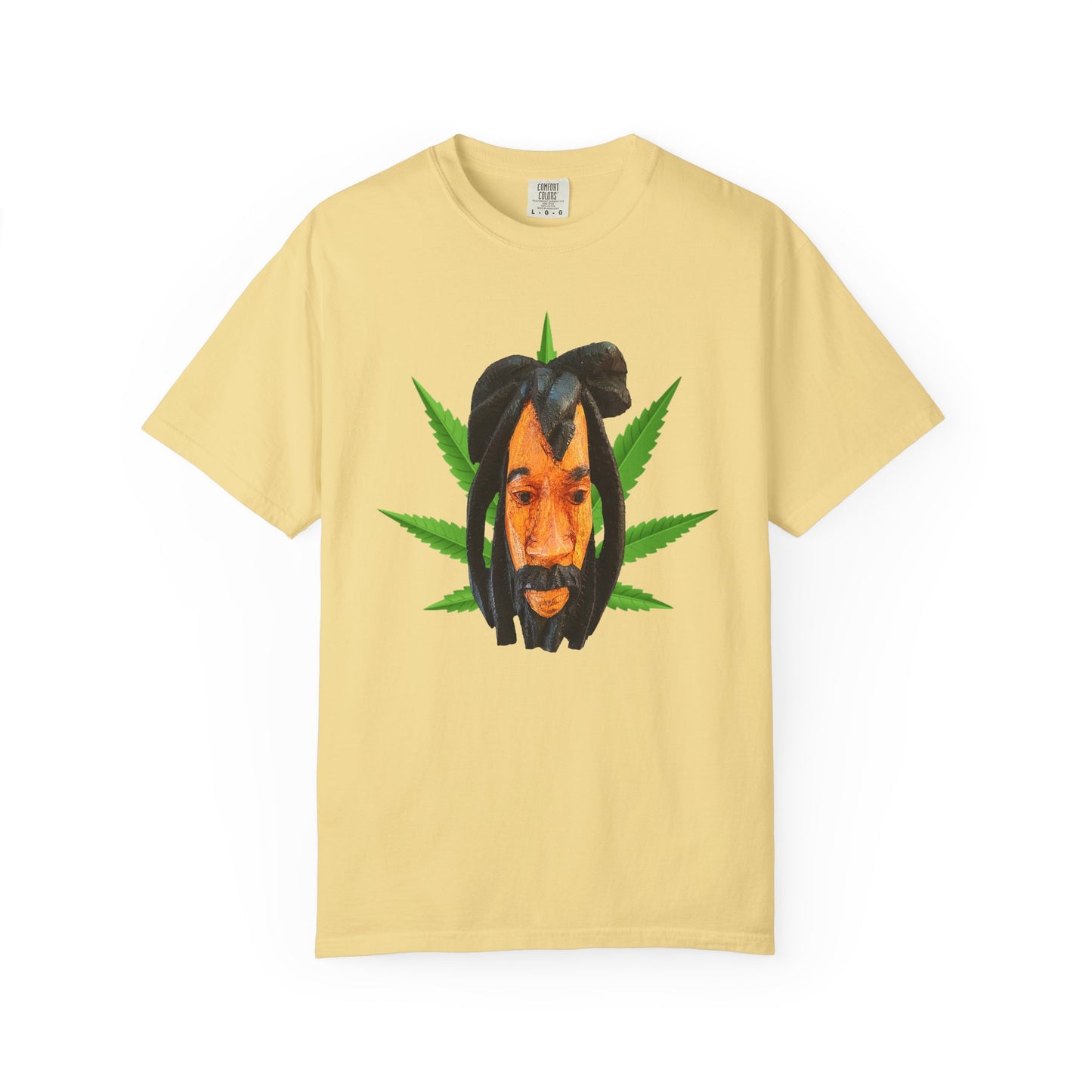 Unisex Cannabis Vibe T-Shirt - Unique Dreadlock Design
