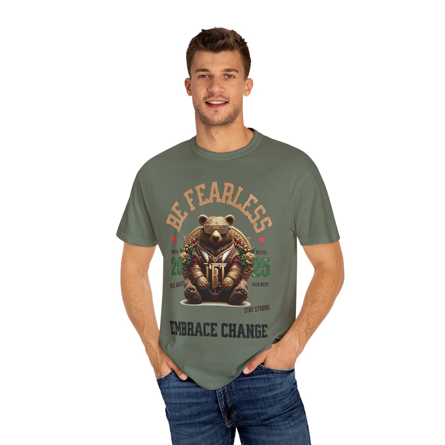 Unisex Graphic T-Shirt Fearless Bear Embrace Change