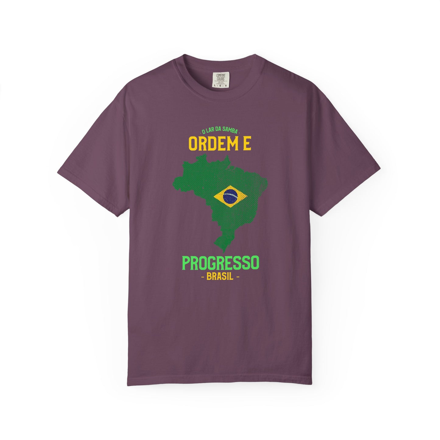 Unisex T-Shirt Brazil Inspired Progress Graphic