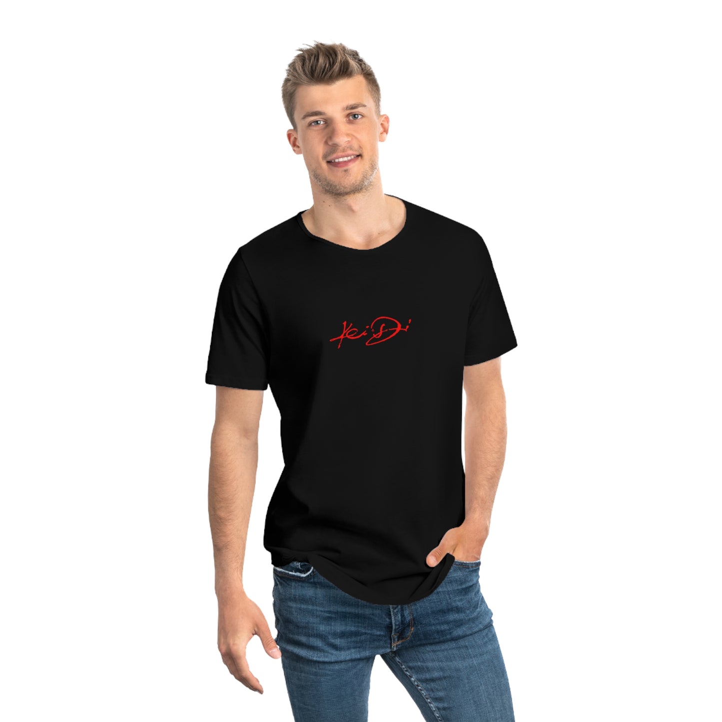Men's  Curved Hem Tee - 'Still Ghetto' by Kei-Di