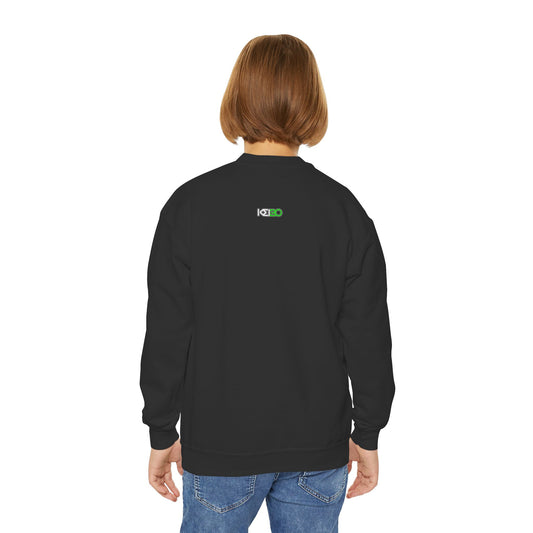 Youth Crewneck Sweatshirt - Be a Hero Graphic for Kids