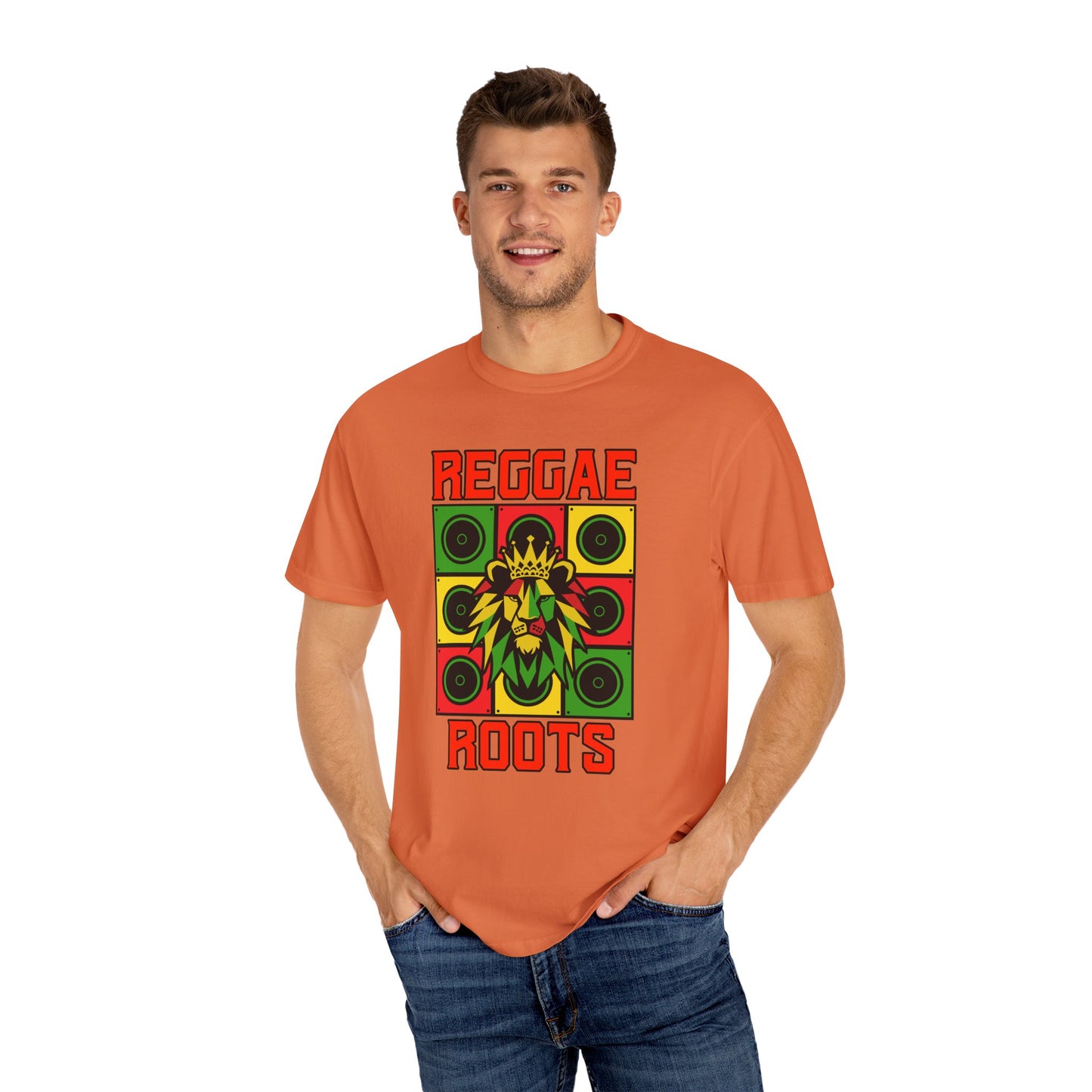 Men's Vibrant Music Vibe Reggae Roots T-Shirt