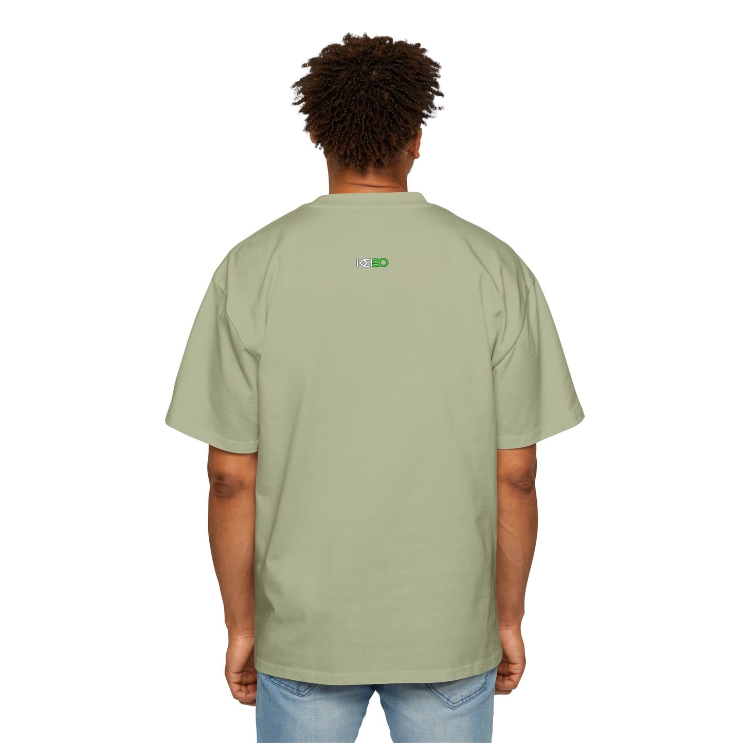 Men's Oversized Patriotic T-Shirt All American Bro for Independence Day