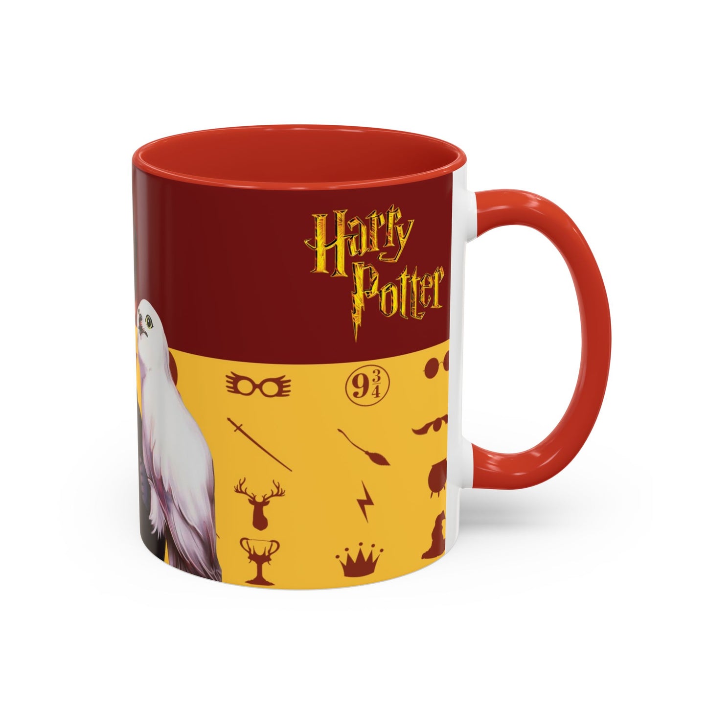 Magic Inspired Harry Potter Accent Coffee Mug  11 oz