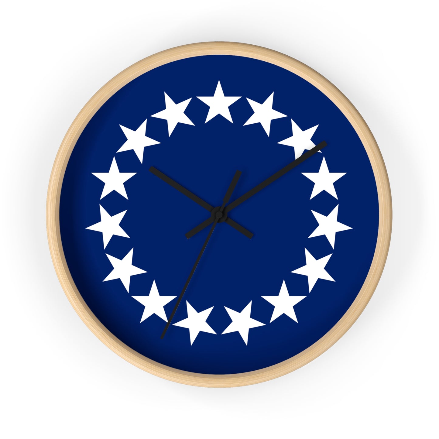 Nautical Stars Wall Clock - Modern Home Decor, Perfect for  Gifts.