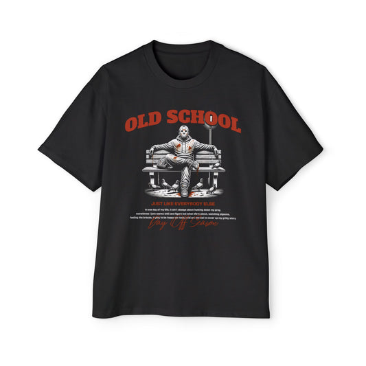 Retro Graphic Old School Men's Oversized Tee