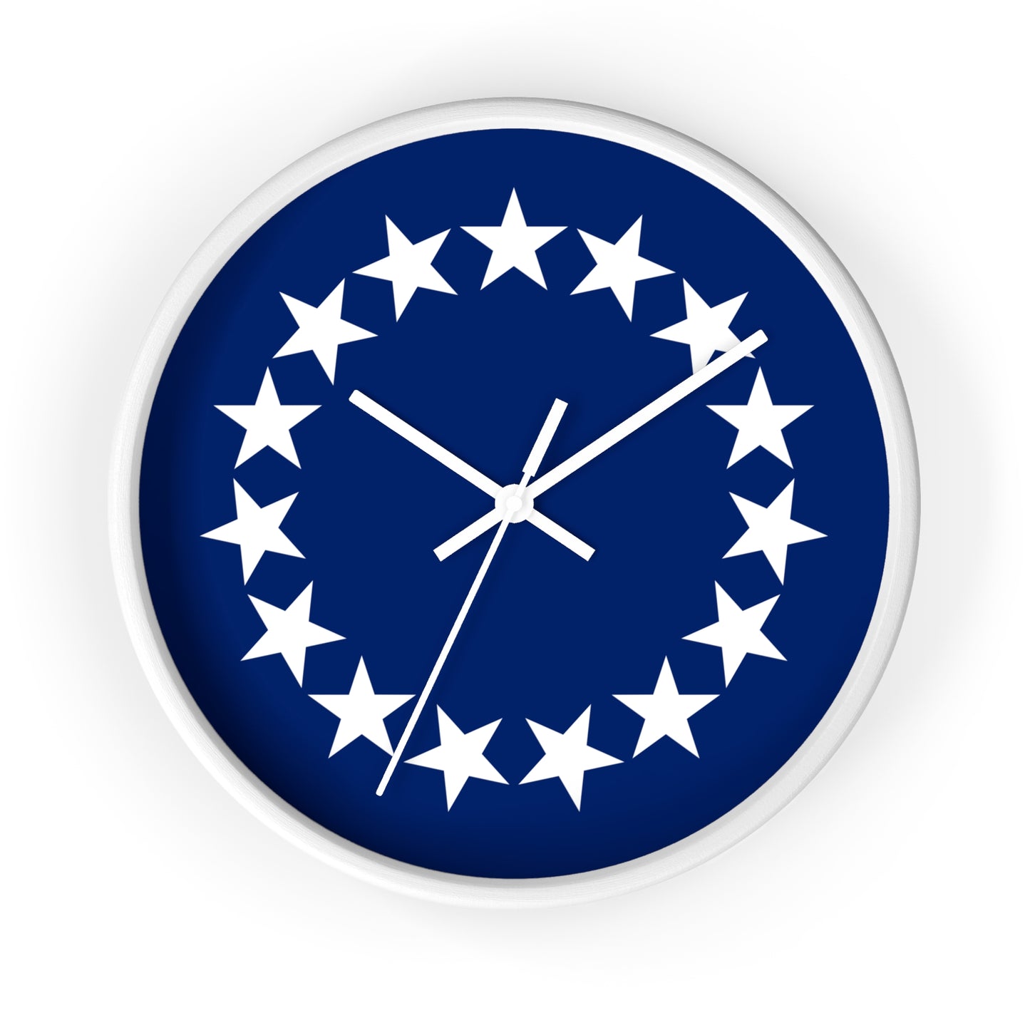 Nautical Stars Wall Clock - Modern Home Decor, Perfect for  Gifts.