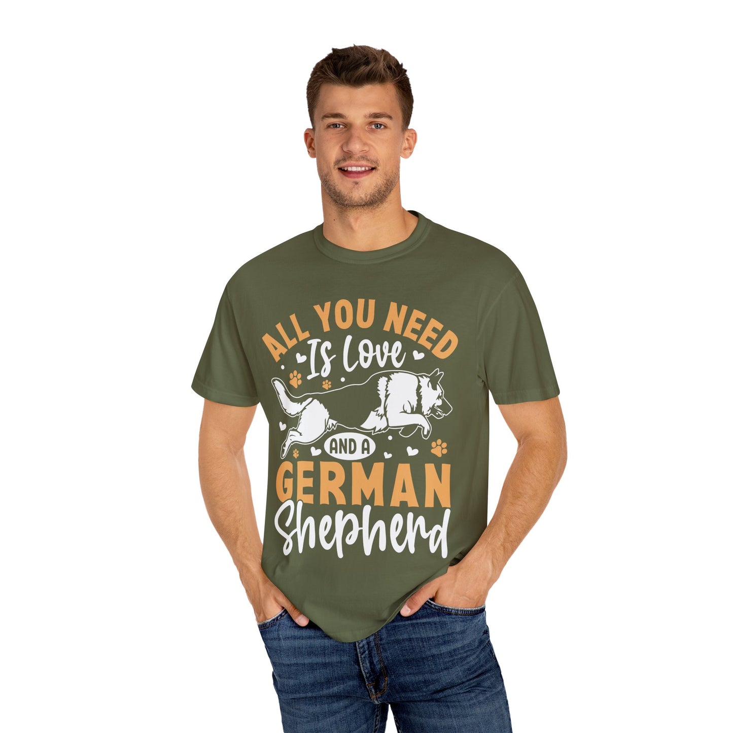 Unisex T-Shirt Design German Shepherd Lover Perfect for Dog Owners