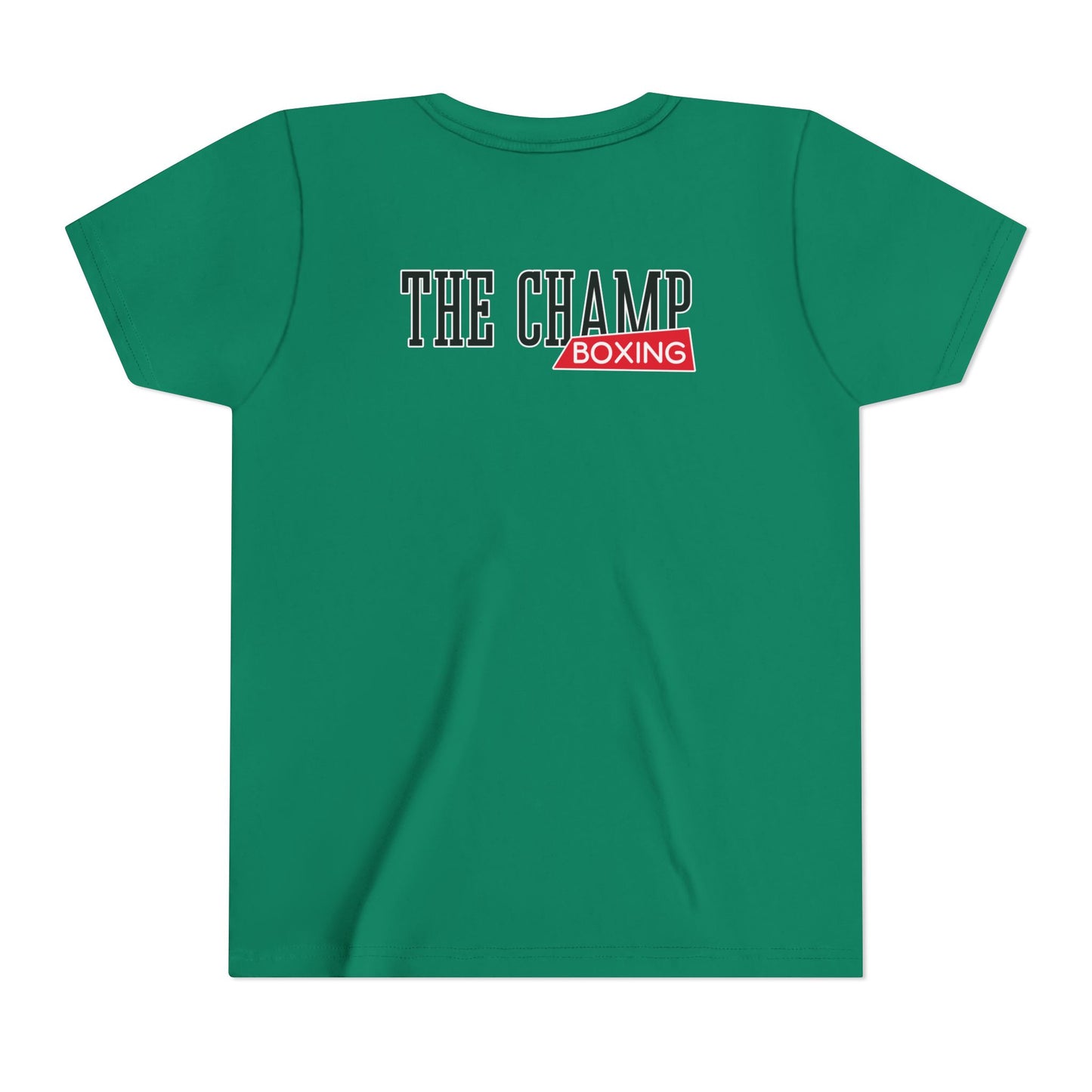 Youth Anime Boxing Tee – 'Courage' & 'The Champ' Graphic Shirt for Kids