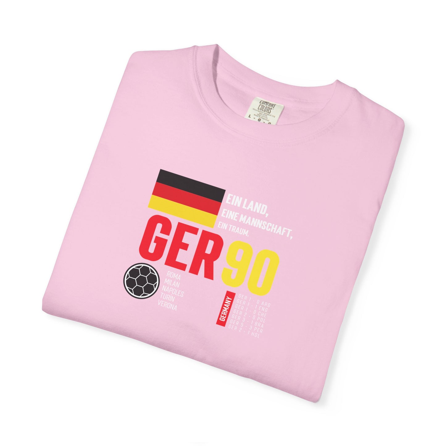 Unisex T-Shirt Vintage German Soccer for Fans