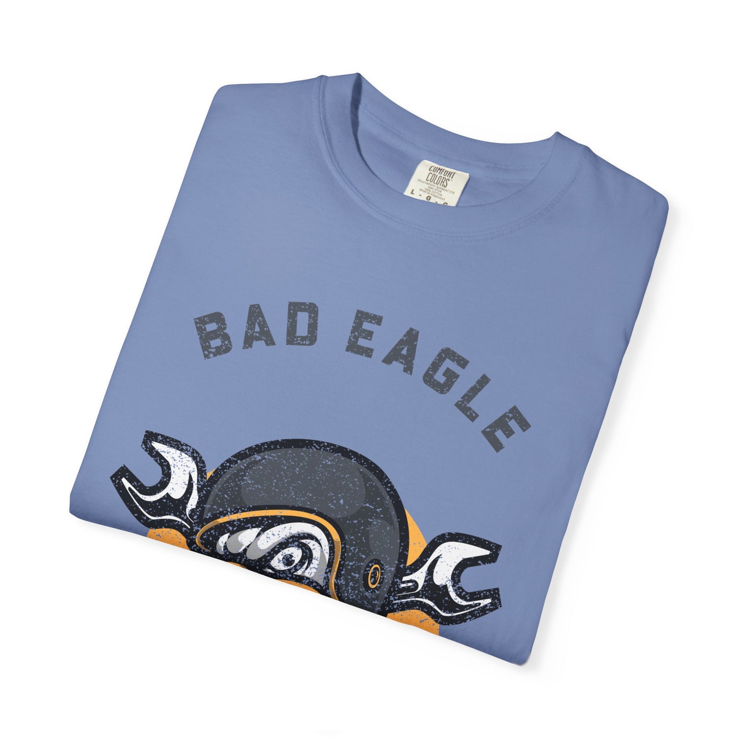 Men T-Shirt Vintage Bad Eagle Design
