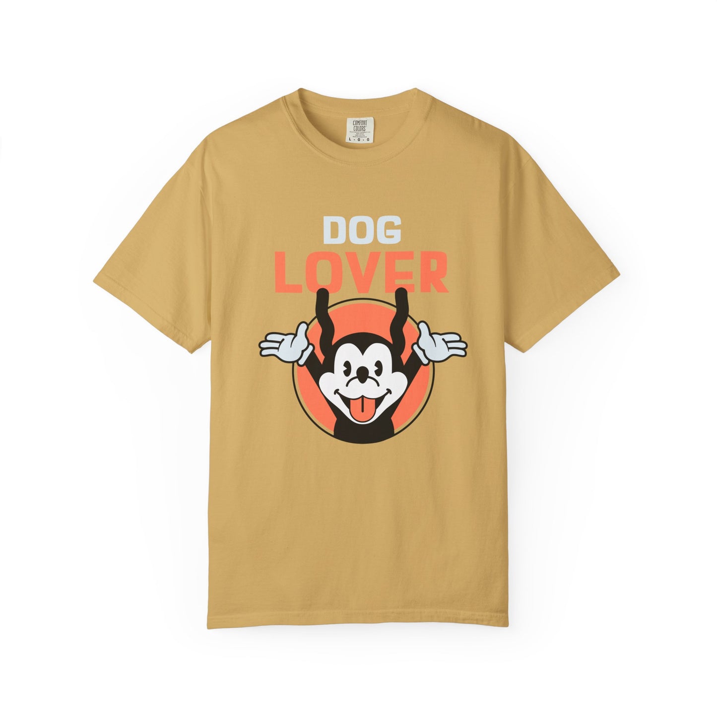 Men Dog Lover Garment-Dyed T-Shirt