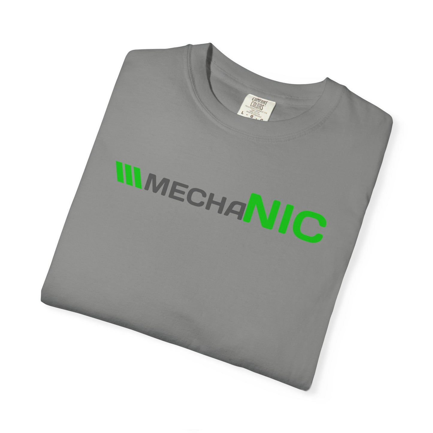 MechaNIC Unisex Garment-Dyed T-Shirt - Stylish Graphic Tee for Tech Enthusiasts