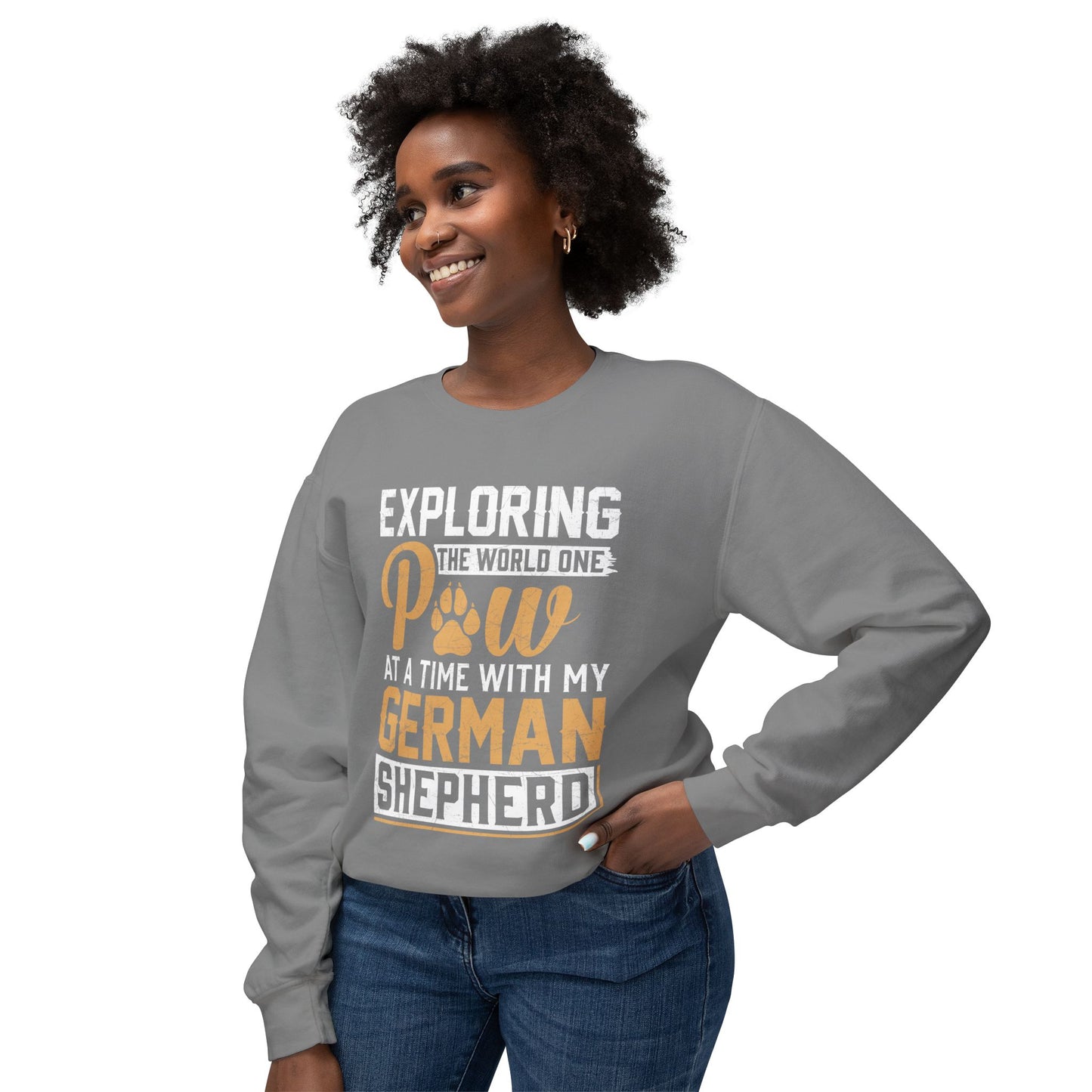 Men's German Shepherd Dog Lover Sweatshirt