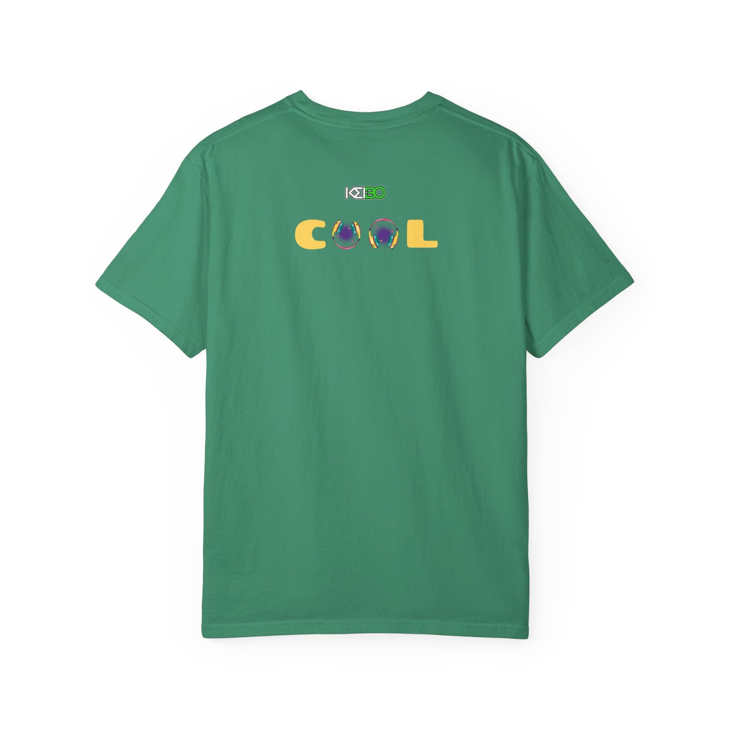 Cool Vibes Unisex Garment-Dyed T-Shirt with Headphones Graphic