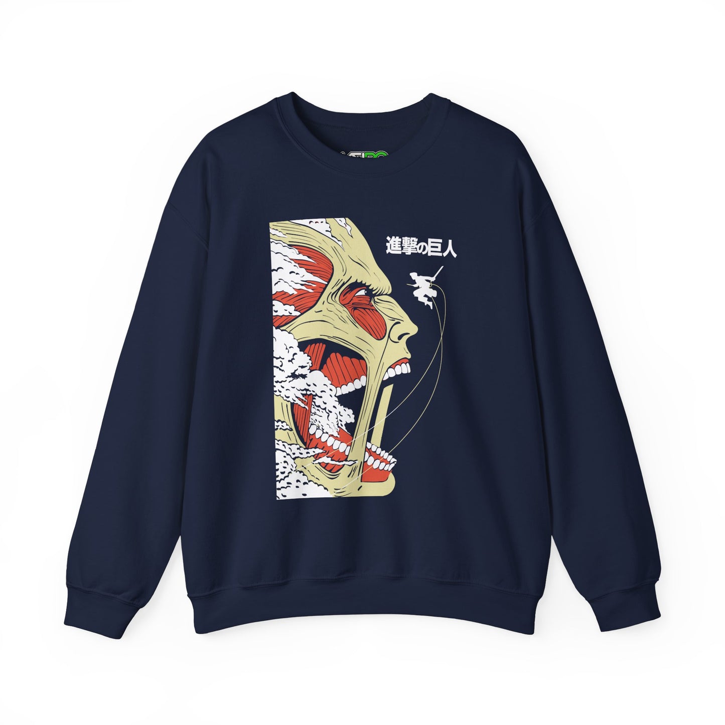 Unisex Heavy Sweatshirt Artistic Unique Face Design