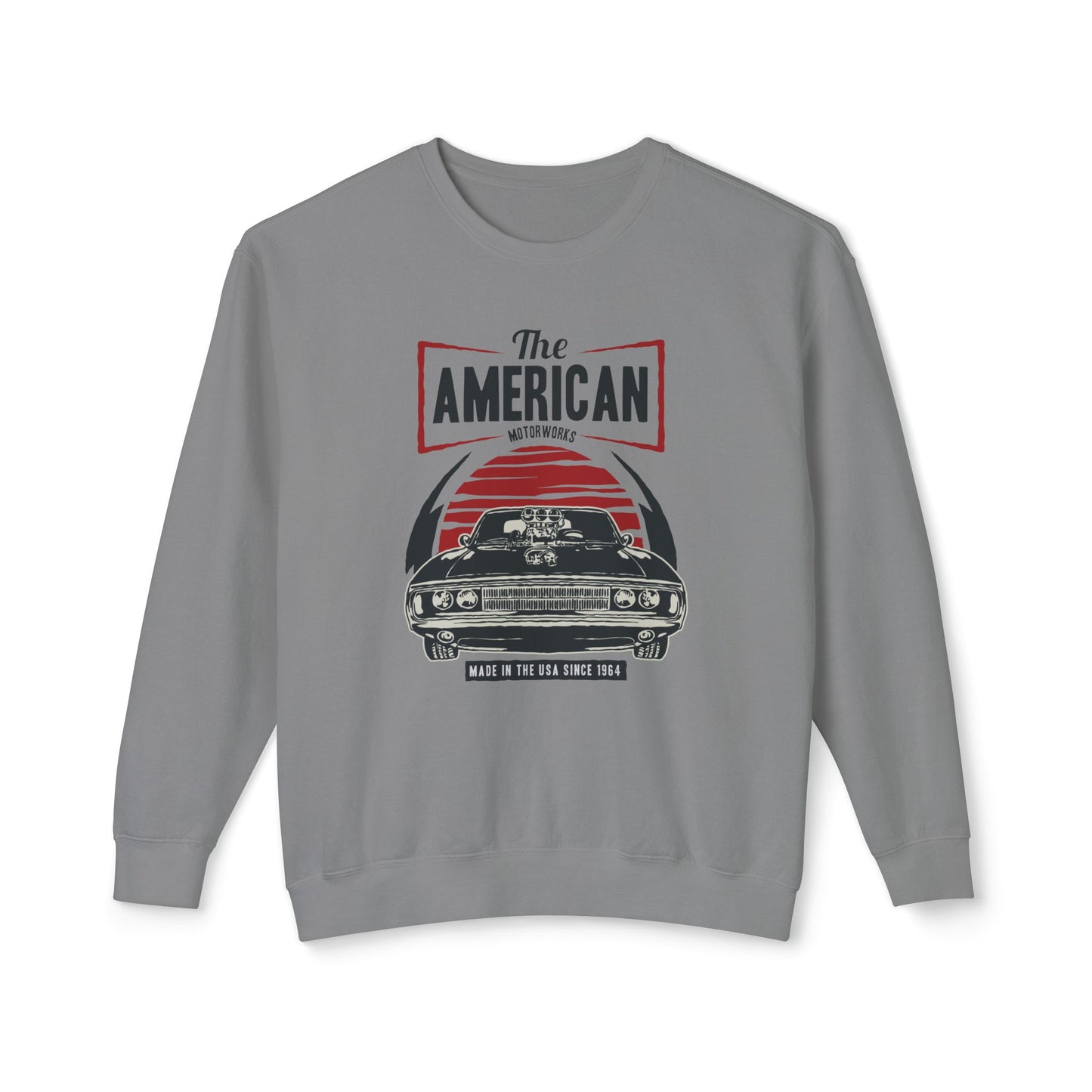 Men's Sweatshirt "The American Muscle Car"