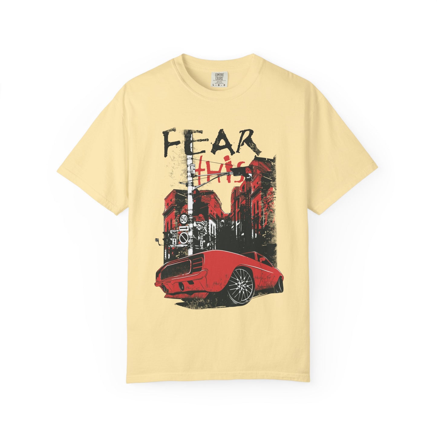 Vintage Car Graphic "Fear This" Unisex T-Shirt - Automotive Vibe for Car Lovers