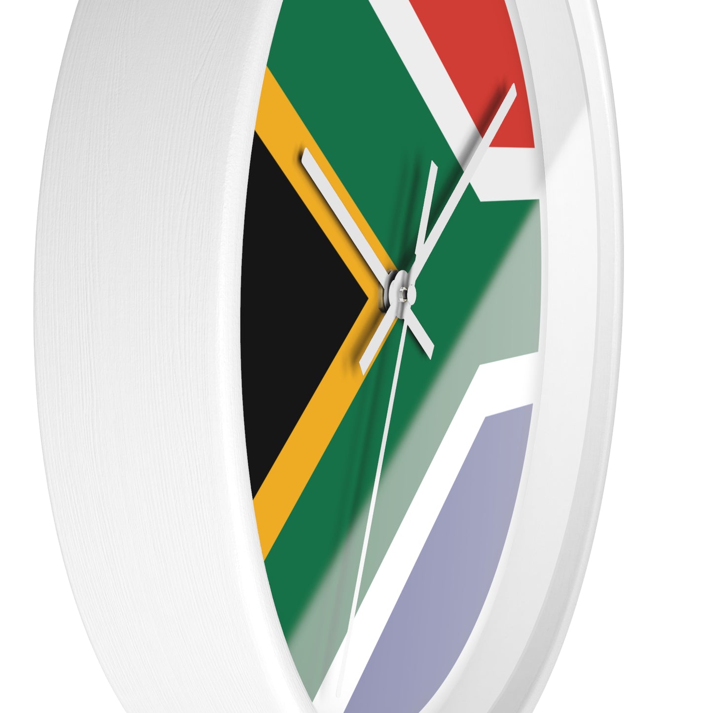 South African Flag Wall Clock - Bold Home Decor for Patriotism & Style
