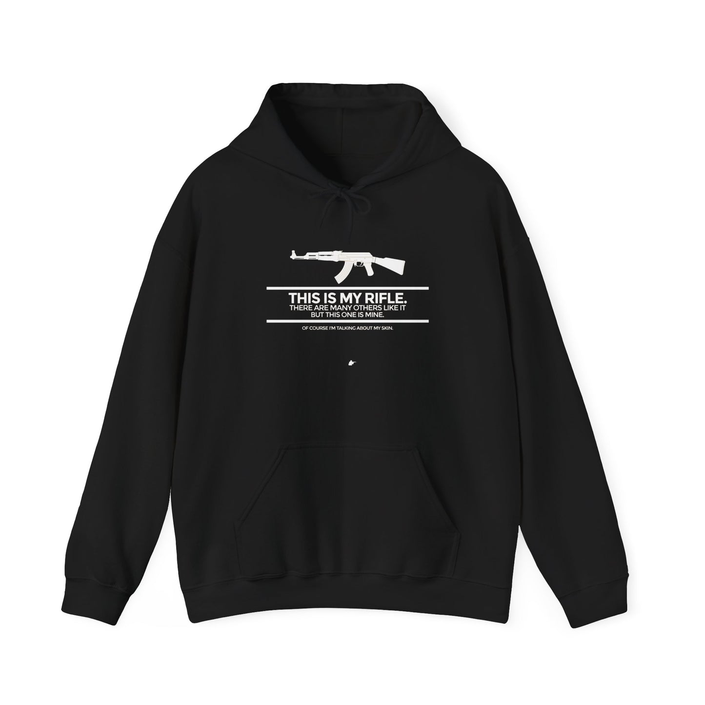 Men's Heavy Blend Hoodie CS AK47 for Gun Enthusiasts and CS Global Fans