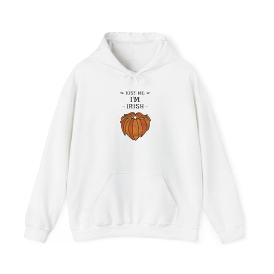 Men's St. Patrick Day Hoodie - Kiss Me I'm Irish