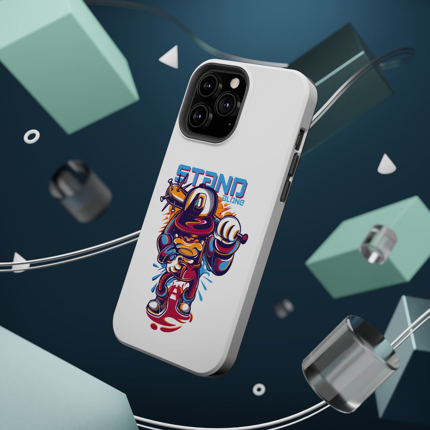 Magnetic Tough iPhone Case Stand Alone
