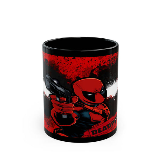 Deadpool Comic Superhero Fans Style Black Mug 11oz