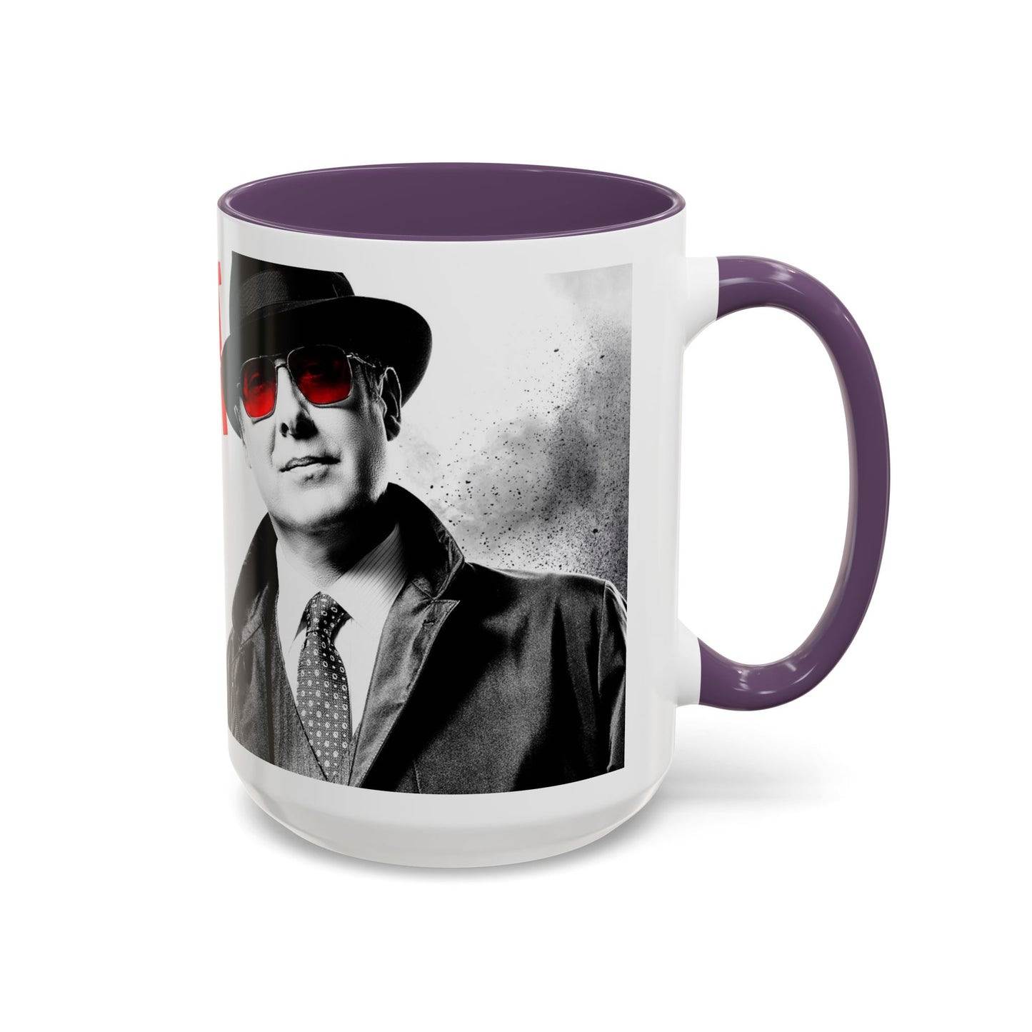 Blacklist-Inspired Accent Coffee Mug - 11oz & 15oz - Perfect Gift for Fans