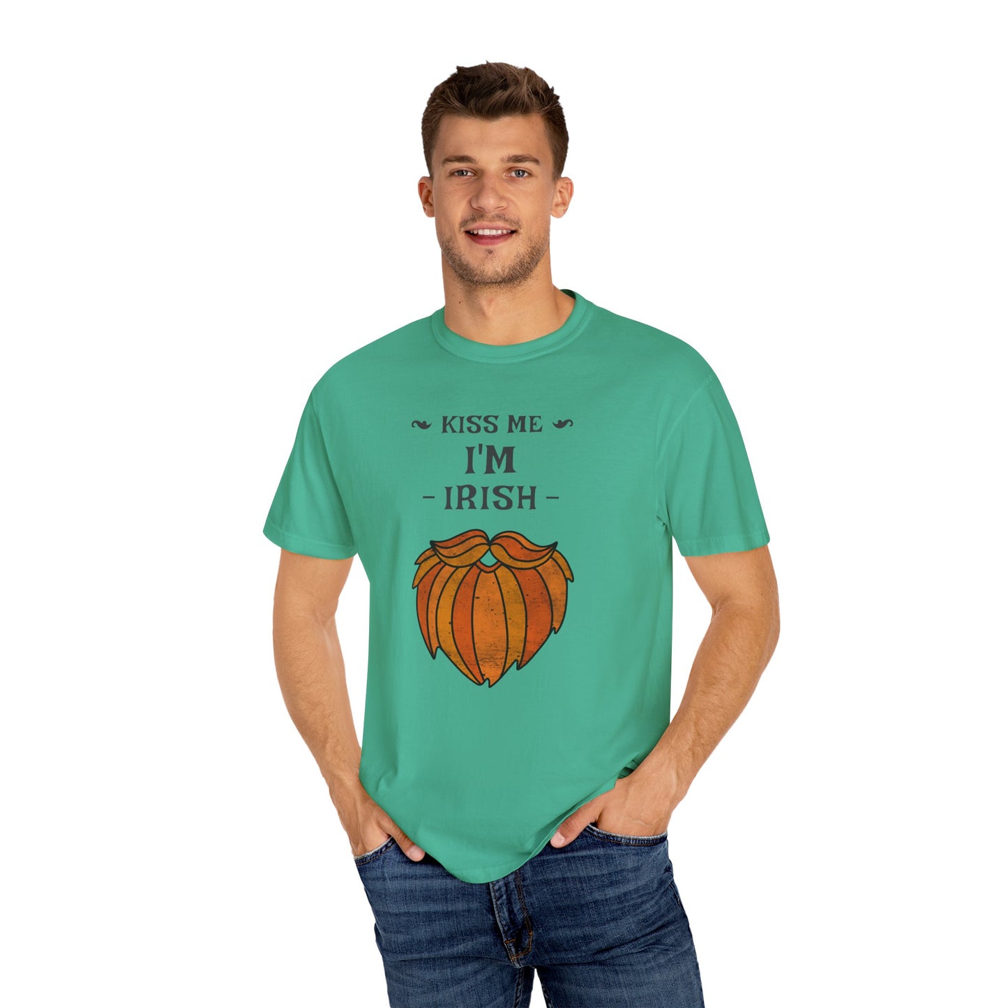 Men's St. Patrick Day T-Shirt Kiss Me I'm Irish