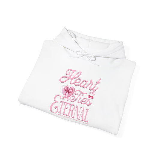 Women Love Vibes Hooded - "Heart Ties Eternal" Valentine's Day Vibes