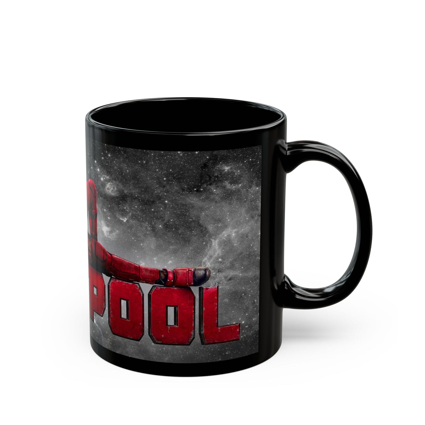 Deadpool Marvel Fans & Coffee Lovers Black Mug 11oz