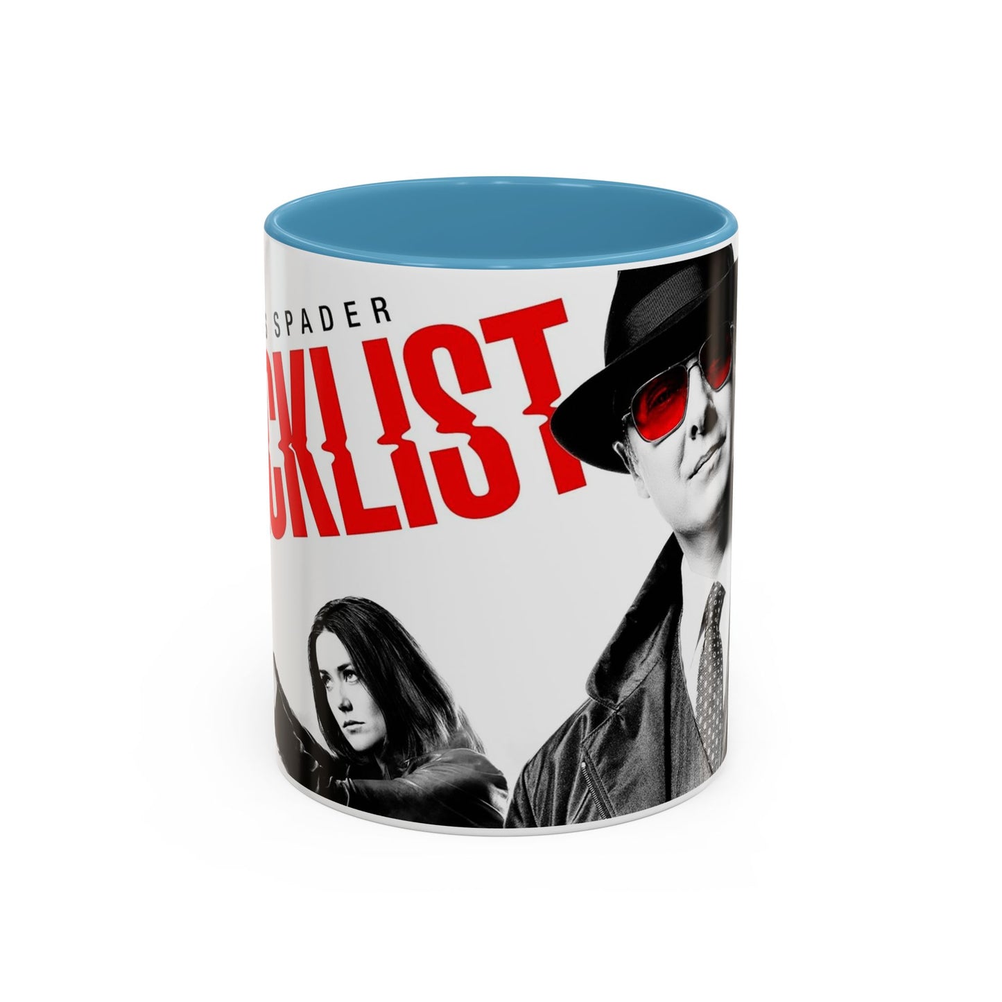 Blacklist-Inspired Accent Coffee Mug - 11oz & 15oz - Perfect Gift for Fans