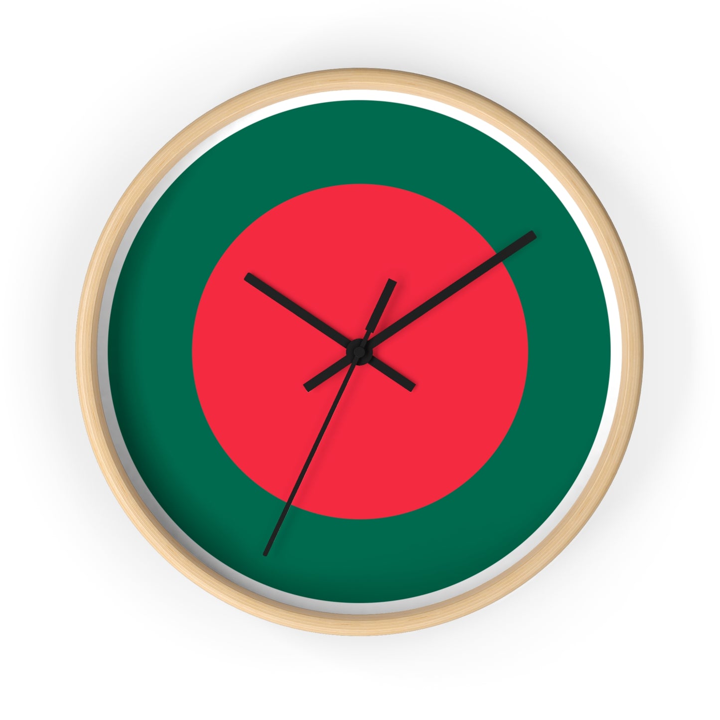Bangladesh Flag Wall Clock - Perfect for Home Decor and Gifts