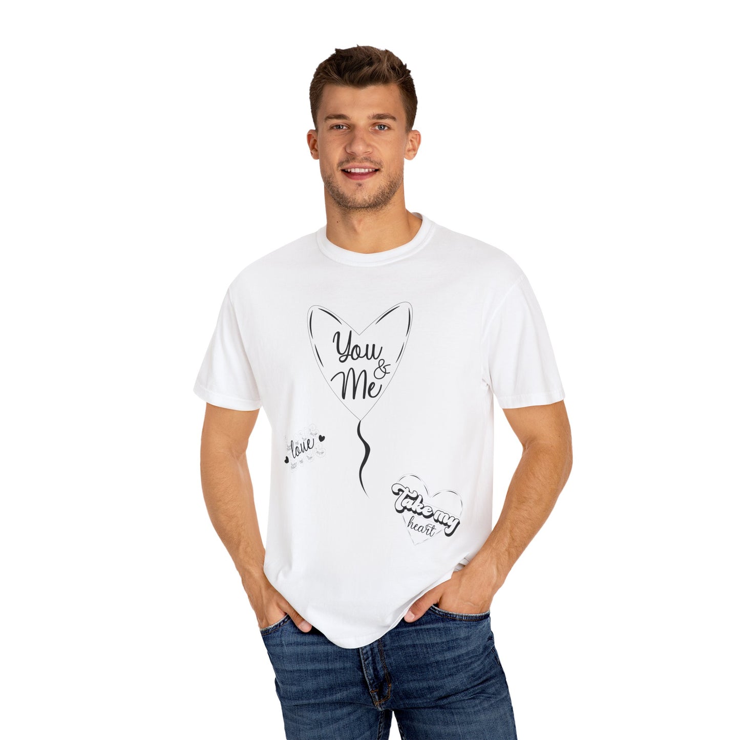 Women Graphic T-Shirt You And Me for Valentine's Day