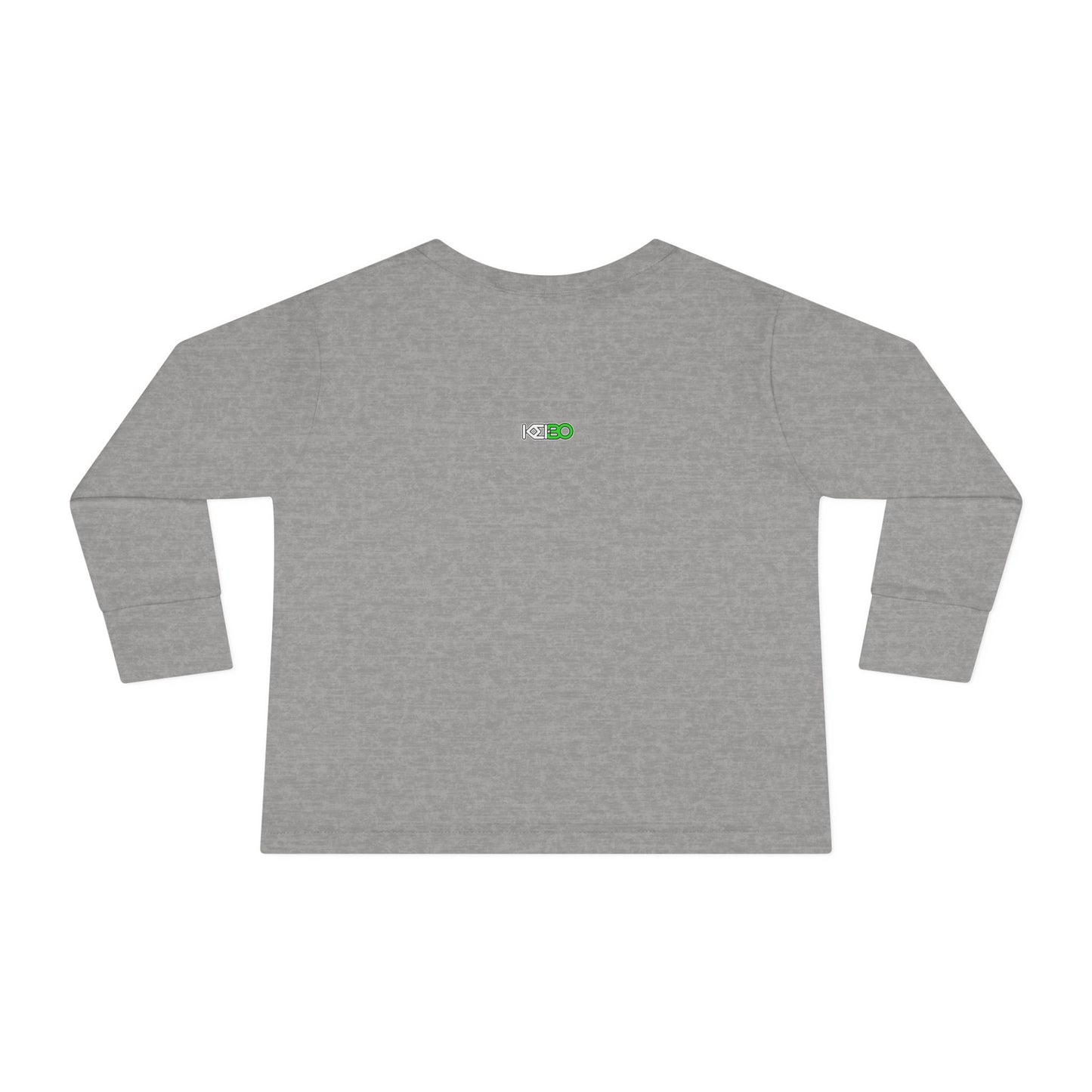 Adorable Toddler Long Sleeve Tee - 'This Is For You' Cute Cat Design