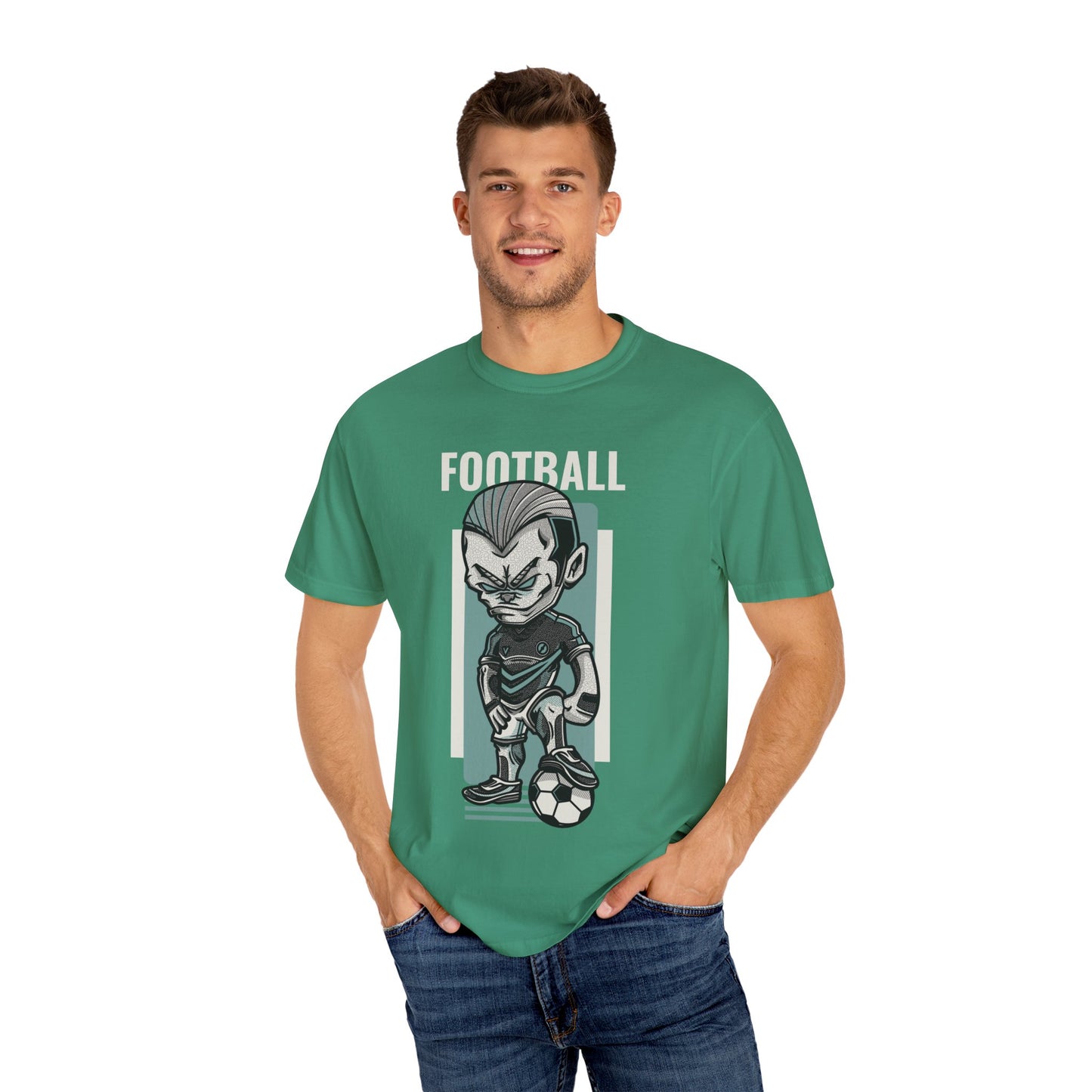 Unisex T-Shirt  Football Cartoon erfect Gift for Soccer Fans