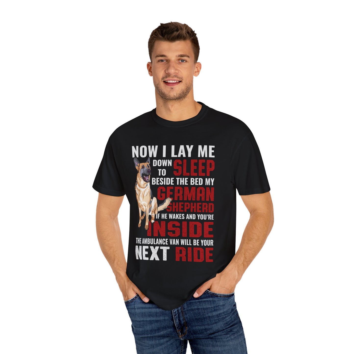 Unisex T-Shirt Design German Shepherd Lover Perfect for Dog Owners