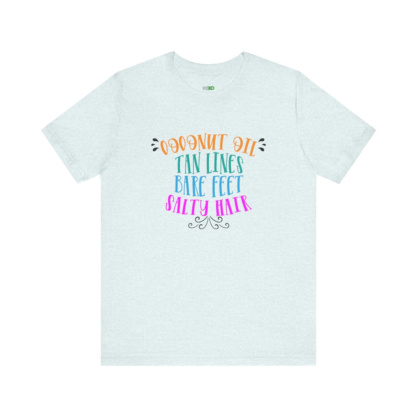 Coconut Die Summer Vibes Women's Tee – Trendy T-shirt for Tropical Beach Style