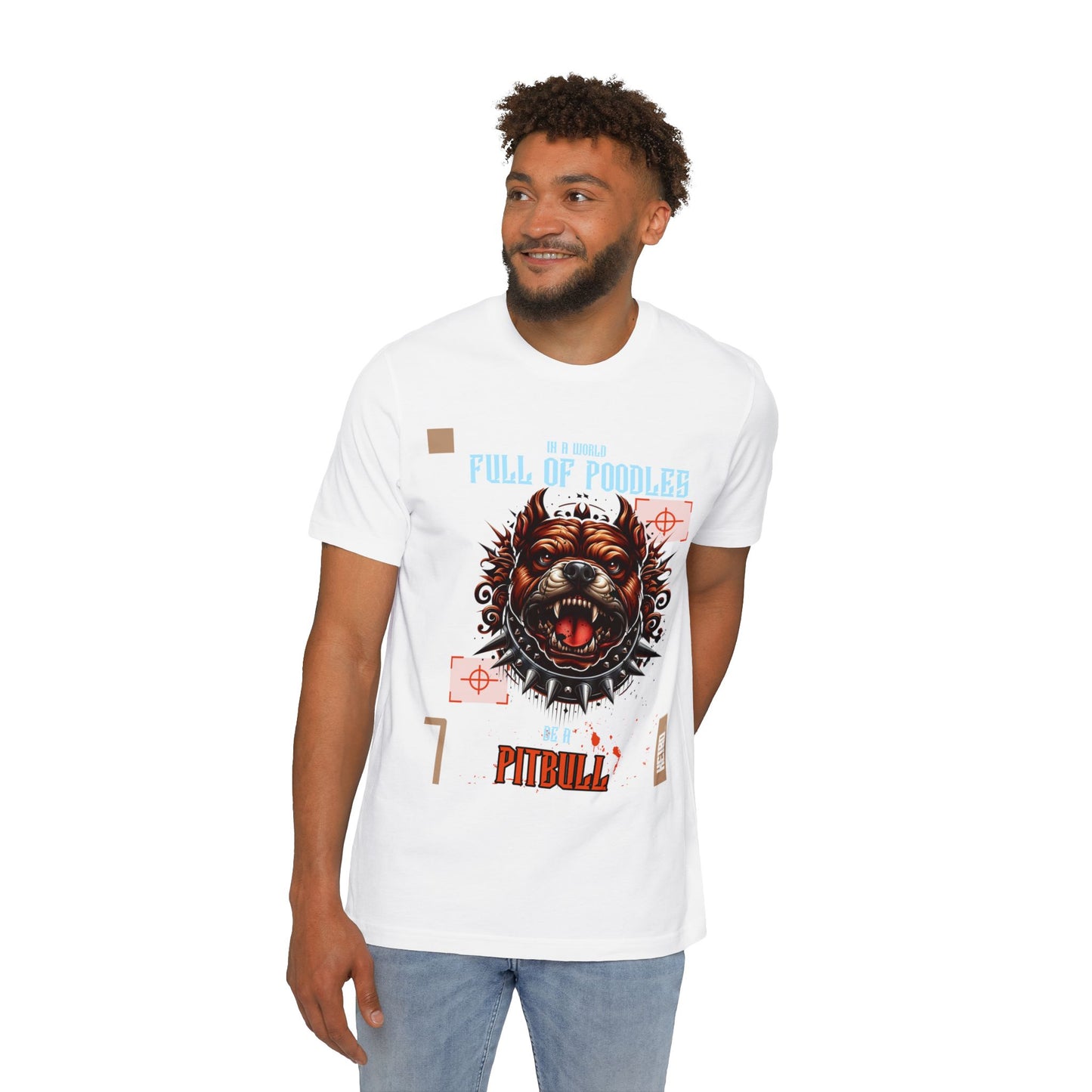 Pitbull Graphic Men's T-Shirt – USA-Made Pitbull Pride Tee
