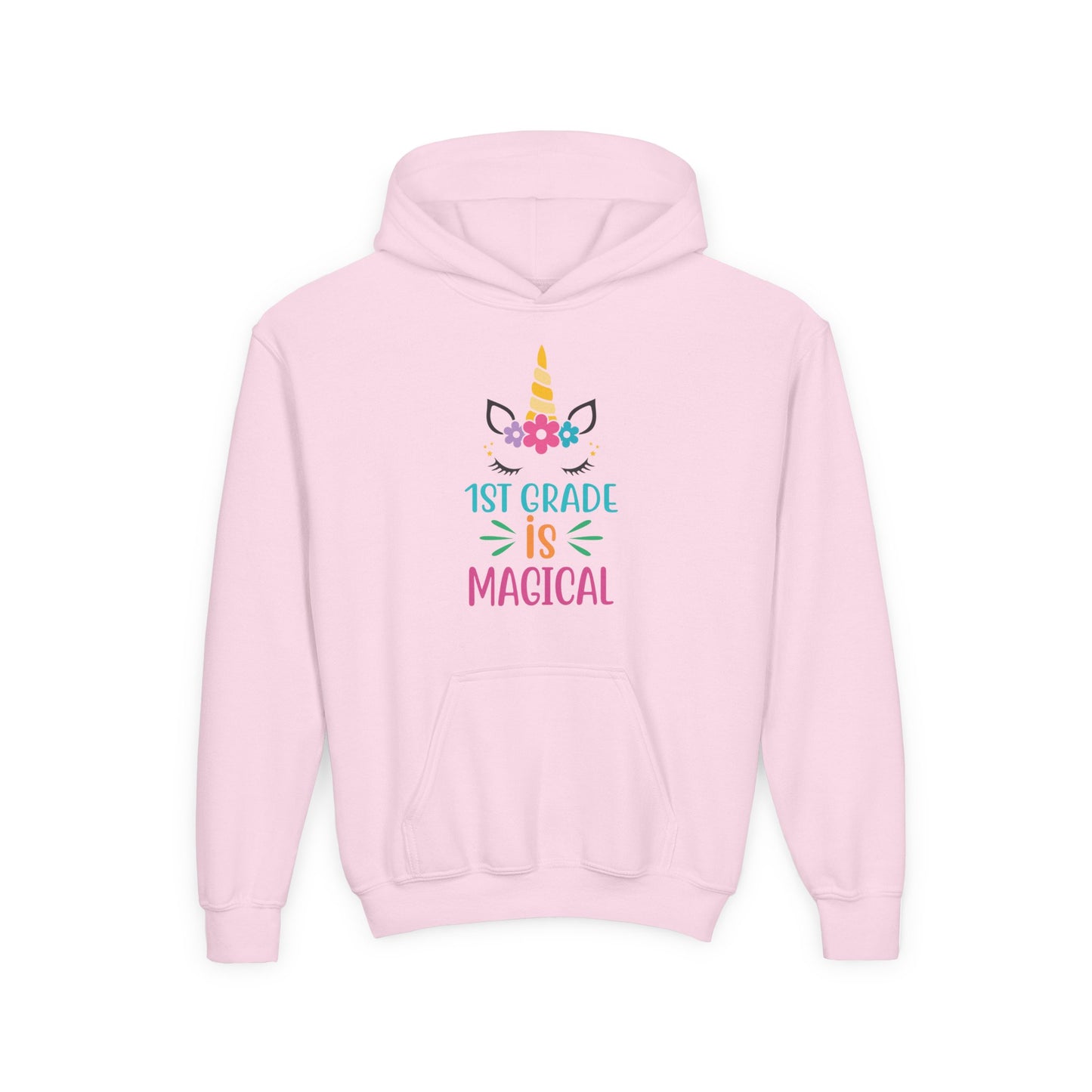 Magical Unicorn 1st Grade Youth Hoodie