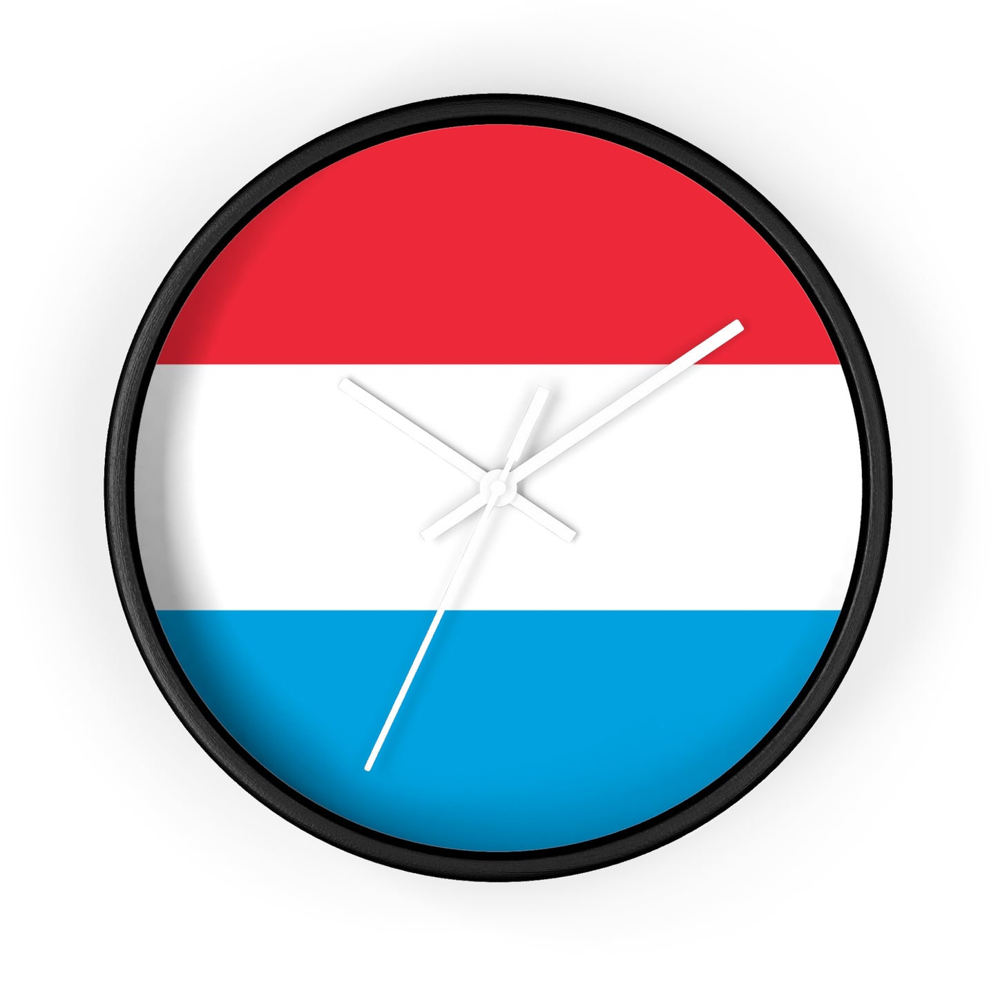 Luxembourg Flag Wall Clock - Modern Home Decor