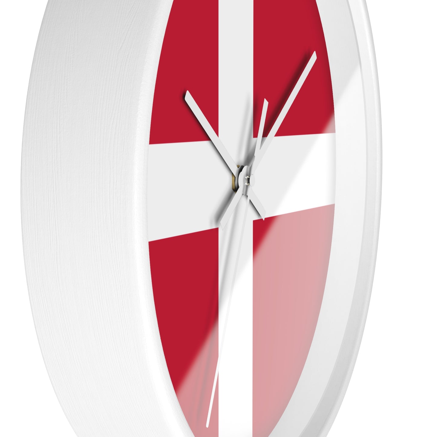 Danish Flag Wall Clock - Timeless Home Decor