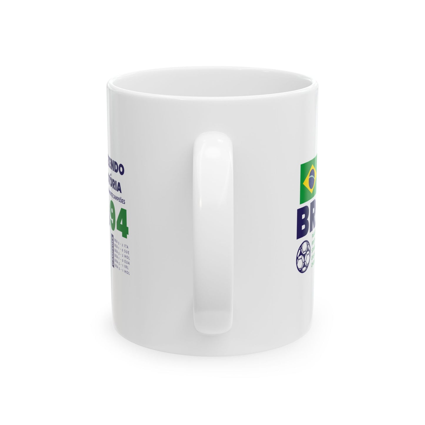 Brazil '94 Soccer Fans Ceramic Coffee Tea Mug  11oz